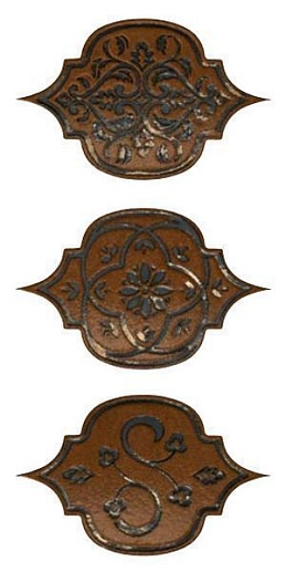 Unico Tozzetto Metal Tabacco 29x45 - фото 1