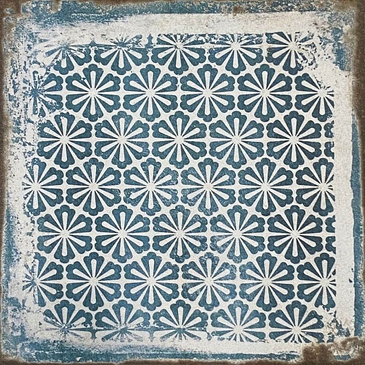 Toscana Blue Deco 20x20 - фото 1