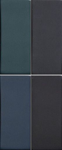 Cosmo Brick Blu-Nero Matte 6.5x15.5 - фото 1