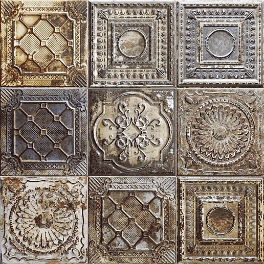 Tin-Tile Rusty Mix 20x20 - фото 1