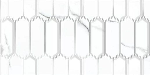 Calacatta Opaco Diamond 31.5x63 - фото 1