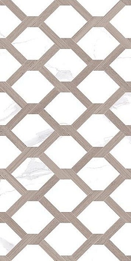 Statuario Classic Табачный Узор 20x40 - фото 1