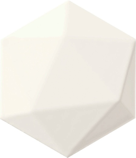 Origami White hex 11x12.5 - фото 1