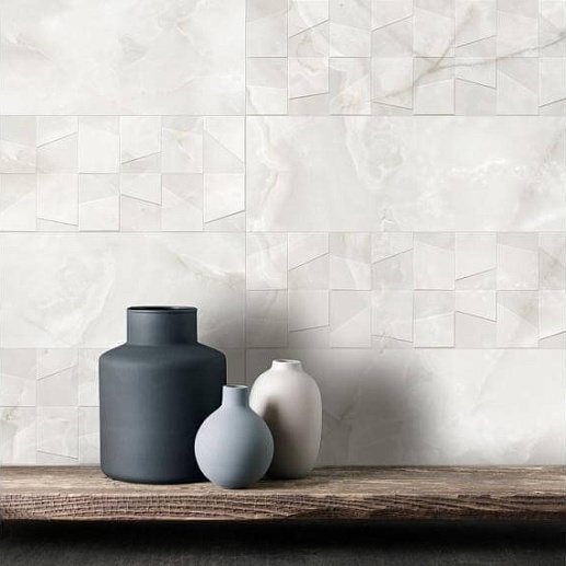 Kerlife Ceramicas Onix Bianco 1