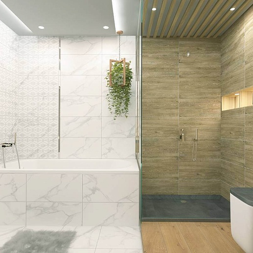 Kerlife Ceramicas Calacatta Bianco 1