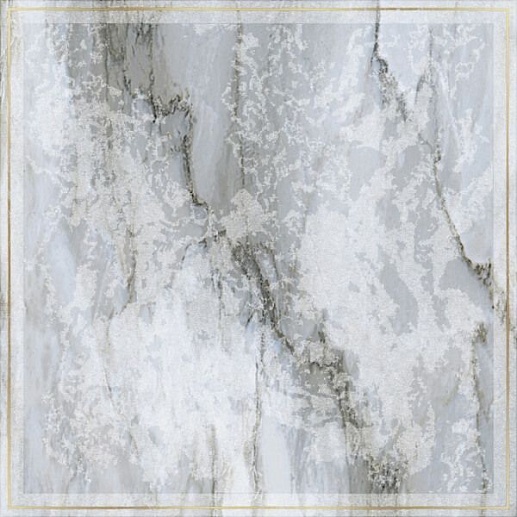 Venus Solitaire Rosone Pav. Gold Blu Lapp/Rett 60x60 - фото 1