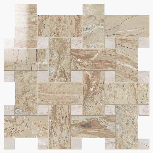 NovaBell Imperial Intreccio Cappuccino Lapp. 30x30 - фото 1