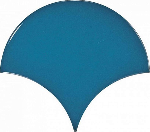 Scale Fan Electric Blue 10.6x12 - фото 1