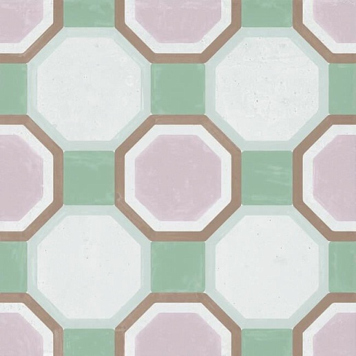 Patterns Pink Diamond 22.3x22.3 - фото 1