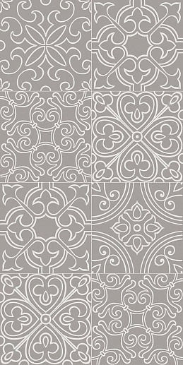 Incisio Decor Grey 31.5x63 - фото 1