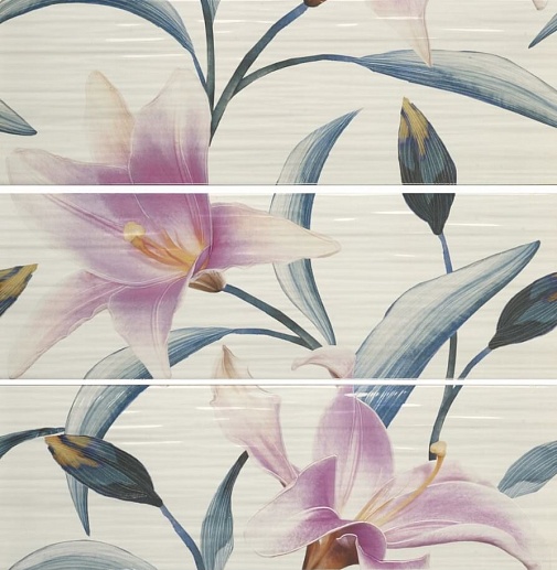 Armonia Decor Set(3) Adriana Turquesa/Purpura 20x60 - фото 1