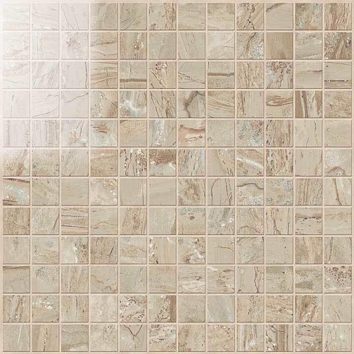NovaBell Imperial Mosaico Cappuccino Lapp. 2.5x2.5 - фото 1