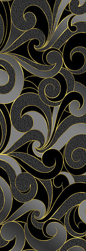 Lustri DEC Ricciolo Nero 20x50 - фото 1