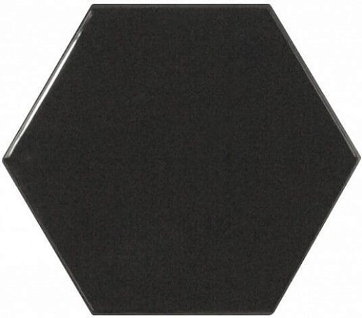 Scale Hexagon Black 10.7x12.4 - фото 1