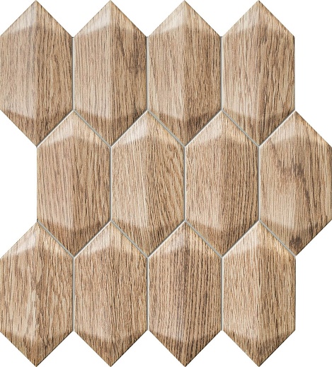 Bellante Arte Mozaika Wood 26.5x29.1 - фото 1