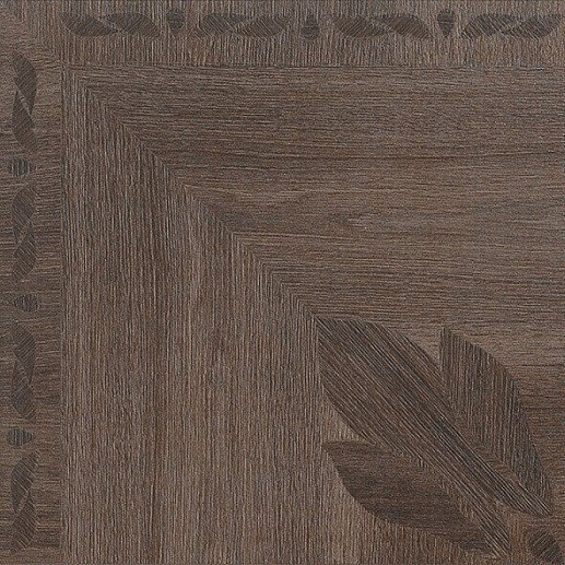 Rinascimento Floreale Mogano Nat Rett 50x50 - фото 1