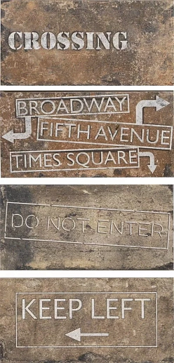 New York Road Signs Mix Chelsea 10x20 - фото 1