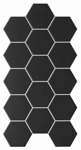 Hex Black 26.5x51 - фото 1
