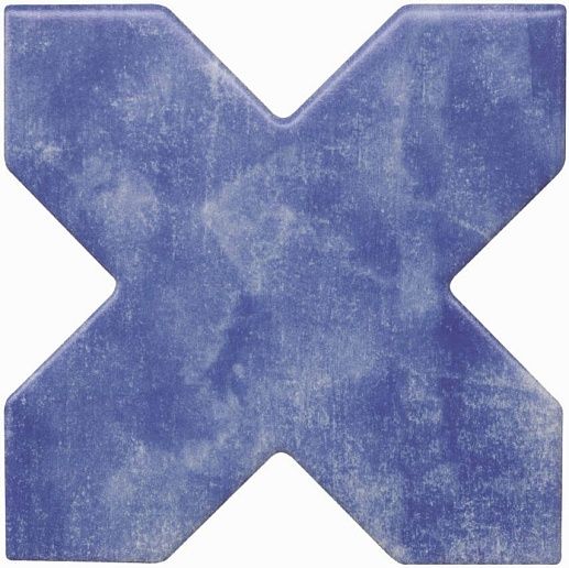 Becolors Cross Electric Blue 13.25x13.25 - фото 1