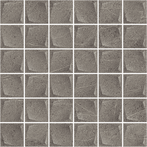 Minimal Stone Grafit Mozaika Prasowana K. 29.8x29.8 - фото 1