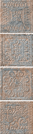 Azteca Inserto Azteca Avorio Set. 4 Pz. 16.3x16.3 - фото 1