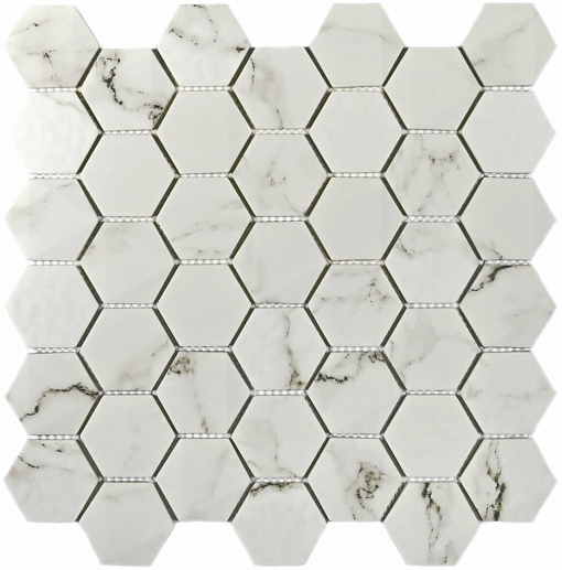 Mosaics Volume White 30x30.3 - фото 1