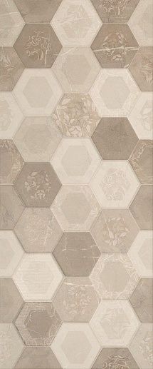 8215 Crema Relieve Rodas 33.3x80 - фото 1