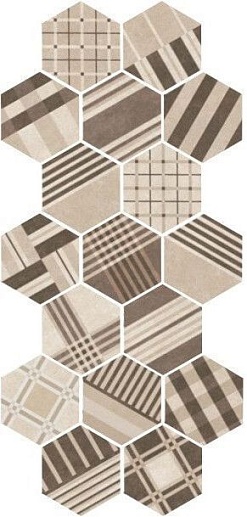 Hexatile Cement Geo Sand 17.5x20 - фото 1