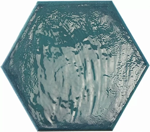 Rain Aquamarine Hex 19.8x22.8 - фото 1