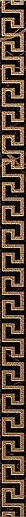 Marble List.Greca Nero Sab 2.7x58.5 - фото 1