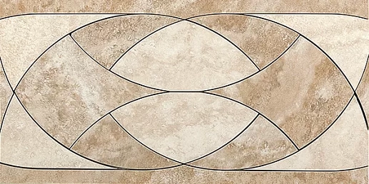 ID31 Триумф наборный керамический бордюр 42*20.7 - фото 1