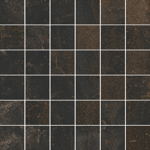 Oxidart Mosaico Oxid.Black 30x30 - фото 1