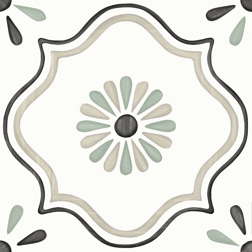 Tanger Sand Flower 12.3x12.3 - фото 1