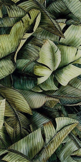 Natura Inserto Szklane Leaf A 30x60 - фото 1