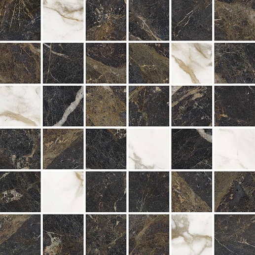Kanzas Микс коричневый 29.7x29.7 - фото 1