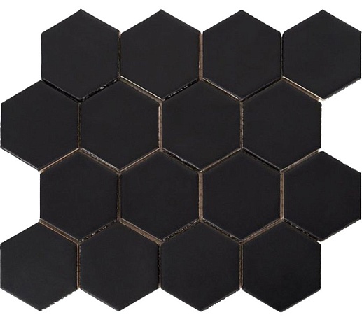 Art Deco Matt on Mesh Black 28x32 - фото 1