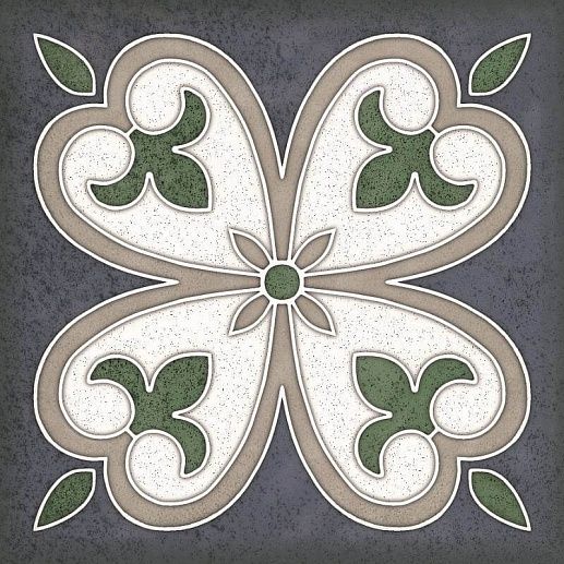 Smalto Decor 4 Blu 15x15 - фото 1