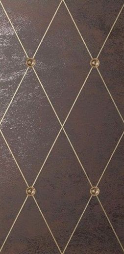 AD Maiora Rhombus Fregio Oro Moro 50x100 - фото 1