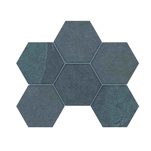 Luna Anthracite Hexagon 25x28.5 - фото 1