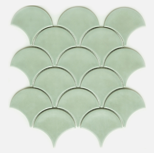 Ceramic Mint Scales 25.9x27.3 - фото 1