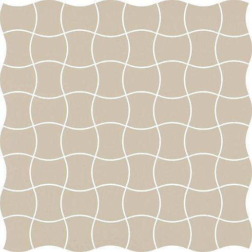 Modernizm Bianco Mozaika 30.86x30.86 - фото 1