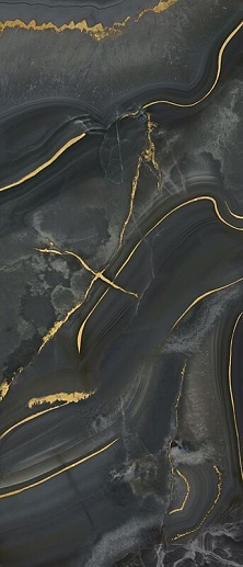 Grandiosa Preziosa A Onice Nero Oro 120x280 - фото 1