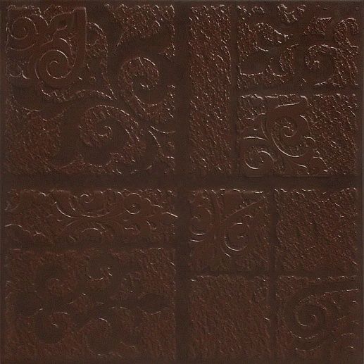 Каир 4 Коричневый 29.8x29.8 Рельеф - фото 1