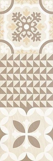 Shine Бежевый узор 20x60 - фото 1