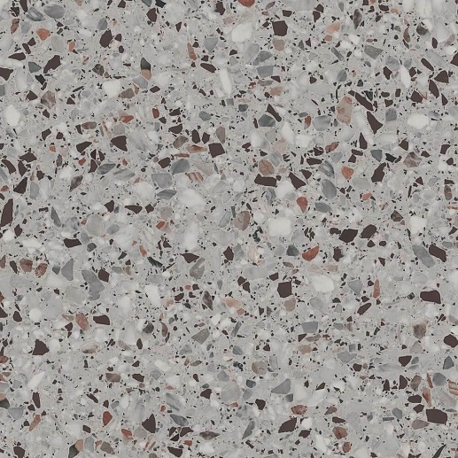 Terrazzo Grey Rectified Matt 80x80 - фото 1