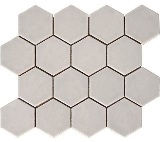 Art Deco Matt on Mesh Cement Grey 28x32 - фото 1