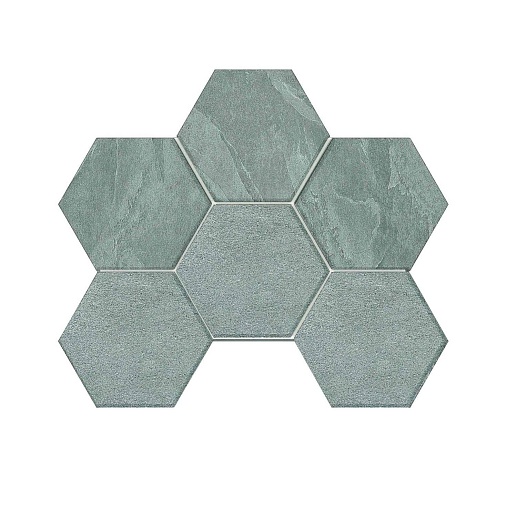 Luna Grey Hexagon 25x28.5 - фото 1
