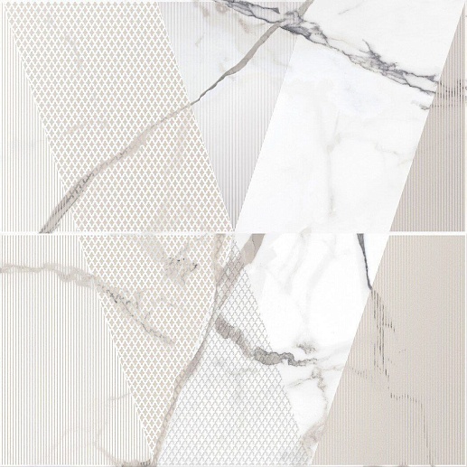 Arabescato Bianco 63x63 - фото 1