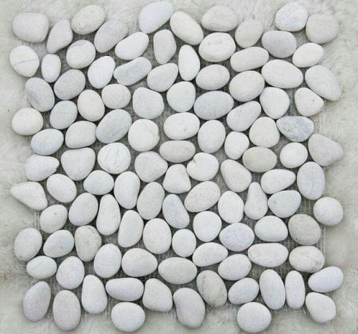 Pebble Perla Bianco Natura 30.5x30.5 - фото 1