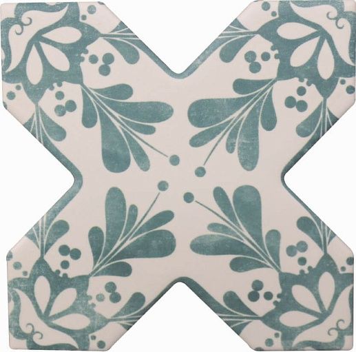 Becolors Cross Dec. Stencil Lagoon 13.25x13.25 - фото 1